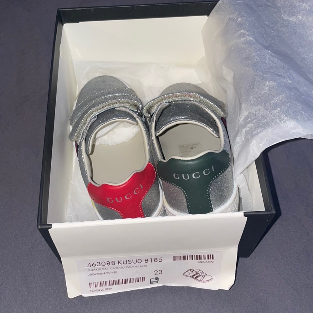 Gucci Kids Glitter sneaker